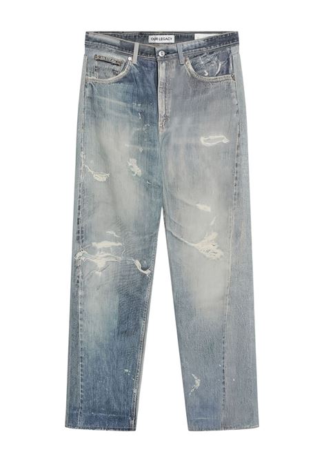 third cut jeans man blue OUR LEGACY | M4205TDD